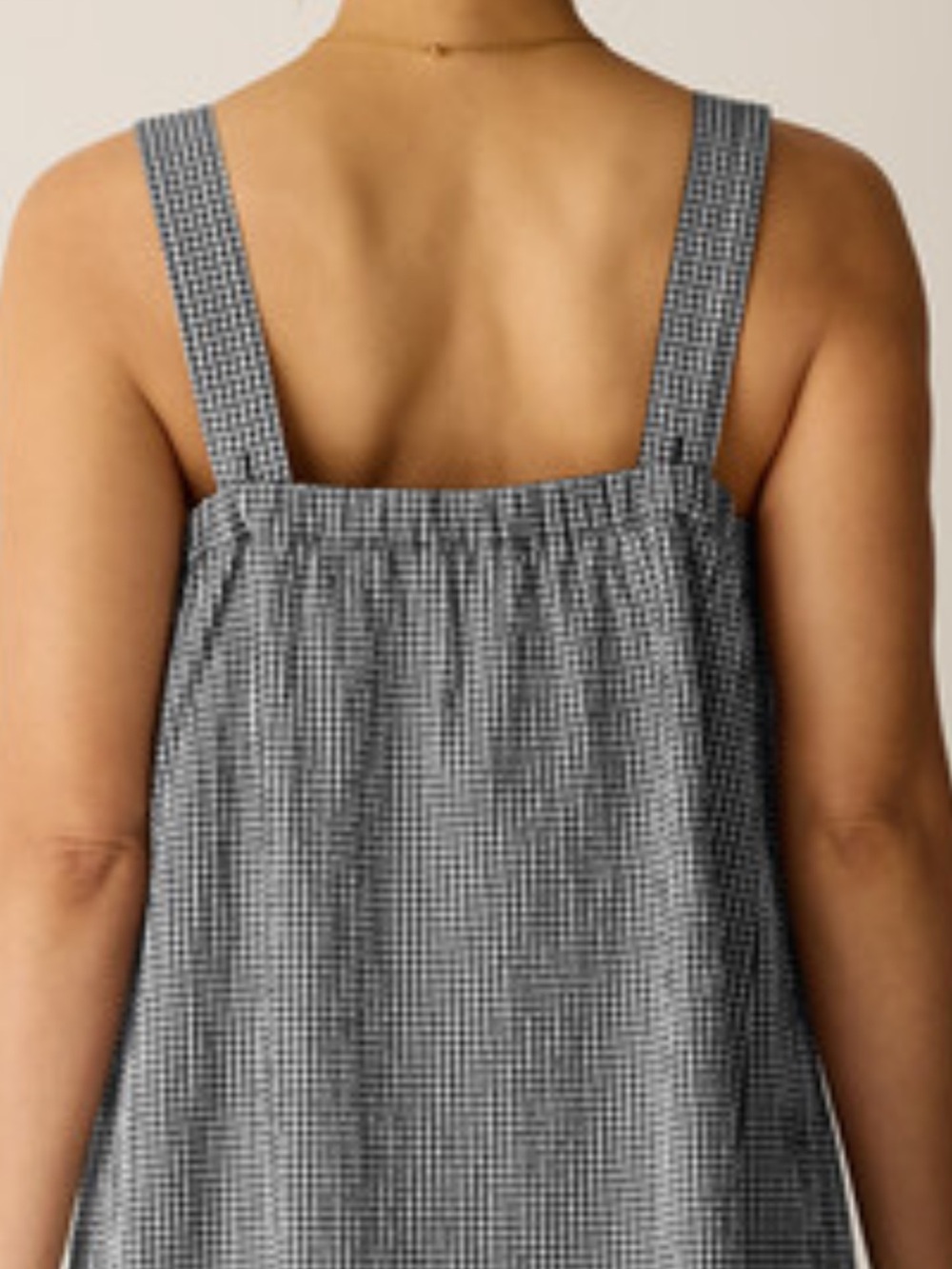 Eileen Fisher Black & White Gingham Dress xxs - Picture 5 of 5